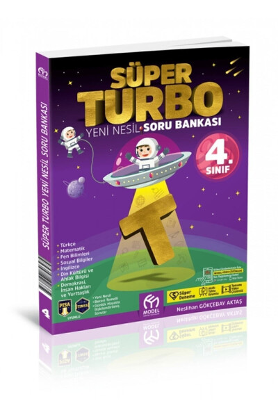 4. Sınıf Süper Turbo Yeni Nesil Soru Bankası - 2