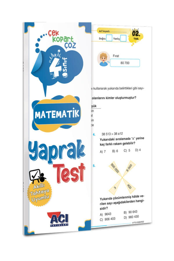 4. Sınıf Tüm Dersler Yaprak Test Seti - 9