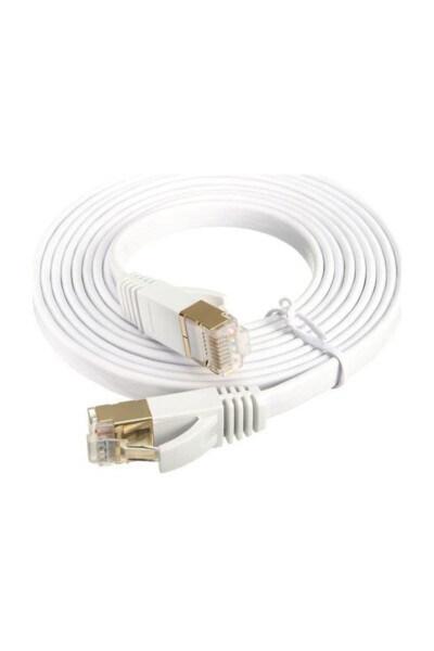 4262 Cat7 Ethernet RJ45 Modem İnternet Kablosu 10 Metre 10gbps 600mhz - 5