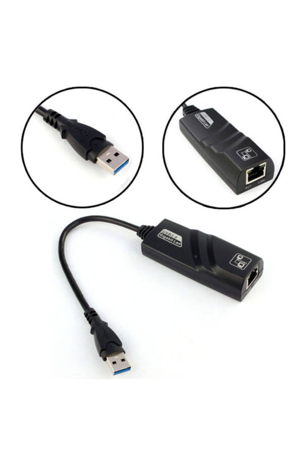 4939 Usb 3.0 Ethernetga Konverter Adapter (Gigabit Yordamida) - 3