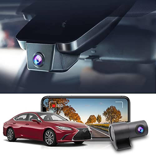 4K Dual Dash Cam for Lexus ES 2019-2024 & CPL-3345 - 2