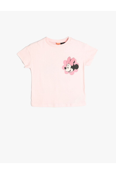 4SMG10192AK Koton Baby Girl T-shirt PINK - 4