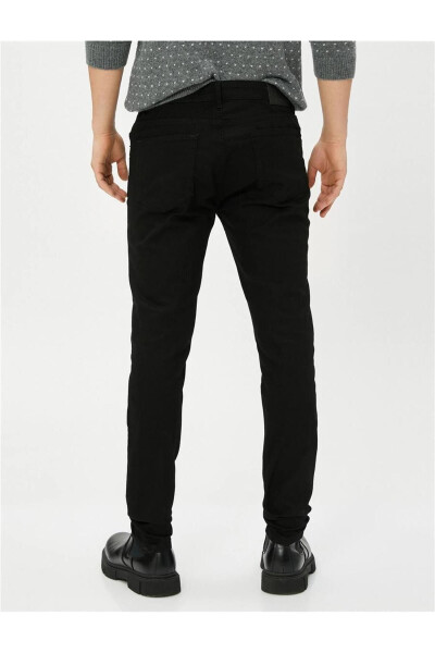 4wam40036nd 999 Black Men's Denim Pants - 10