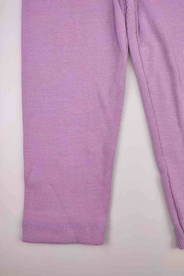 5 for 4 Seasonal Baby Girl Ribbed Stretchy Cotton Standard Plain TB Leggings 14936 - 2