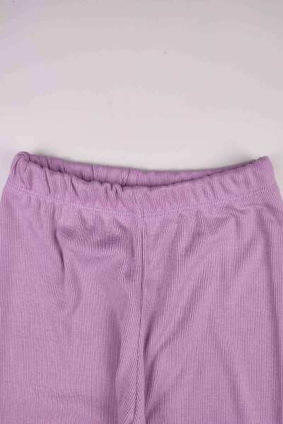 5 for 4 Seasonal Baby Girl Ribbed Stretchy Cotton Standard Plain TB Leggings 14936 - 3