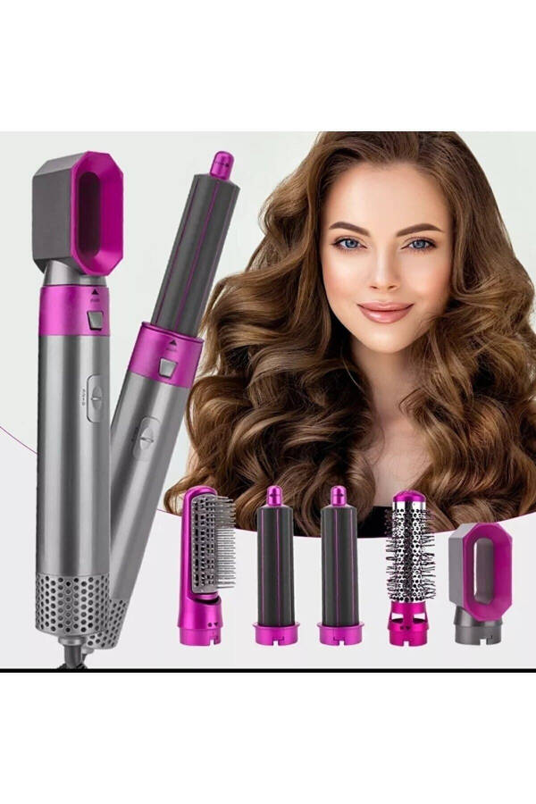 5 in 1 Professional Hair Styling Brush Comb Dryer 1000 Watt - 3