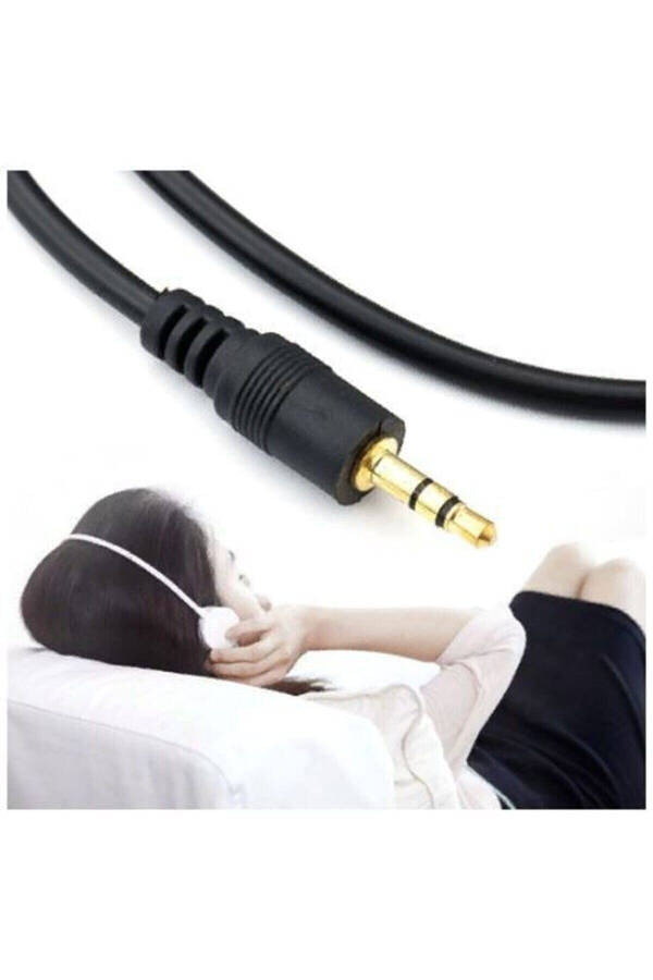 5 Meter 3.5mm Stereo Earphone Aux Audio Extension Cable 5 Mt - 3