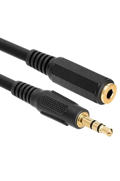 5 Meter 3.5mm Stereo Earphone Aux Audio Extension Cable 5 Mt - 6