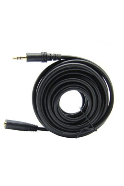 5 Meter 3.5mm Stereo Earphone Aux Audio Extension Cable 5 Mt - 7