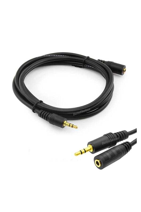 5 Meter 3.5mm Stereo Earphone Aux Audio Extension Cable 5 Mt - 8