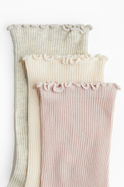 5-pack ribbed socks - 3