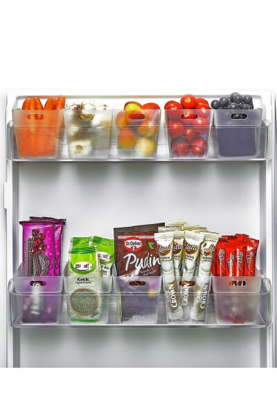 5 Pcs Miniobox Refrigerator Door Organizer, Refrigerator Organizer And Bathroom Organizer - 8