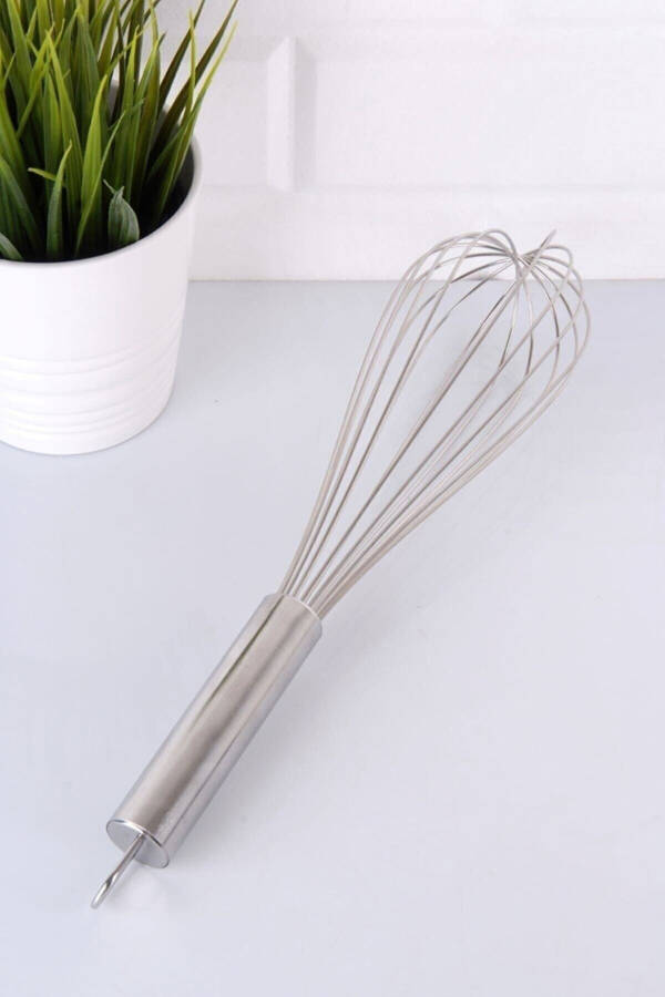 5 Piece Practical Kitchen Utensil Set Peeler Wire Whisk Grill Tongs Pasta Tongs Luxury Steel Colander - 12