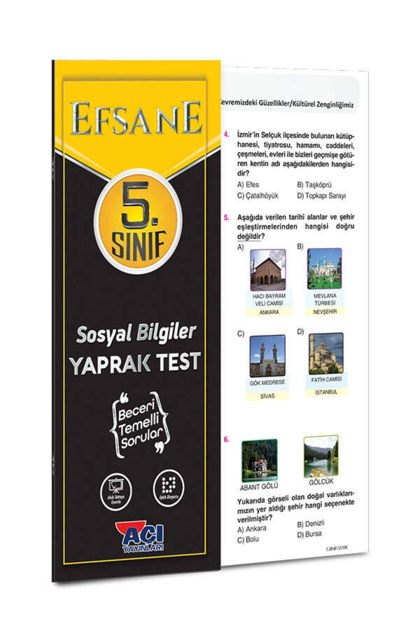 5. Sınıf Tüm Dersler Yaprak Test Seti - 11