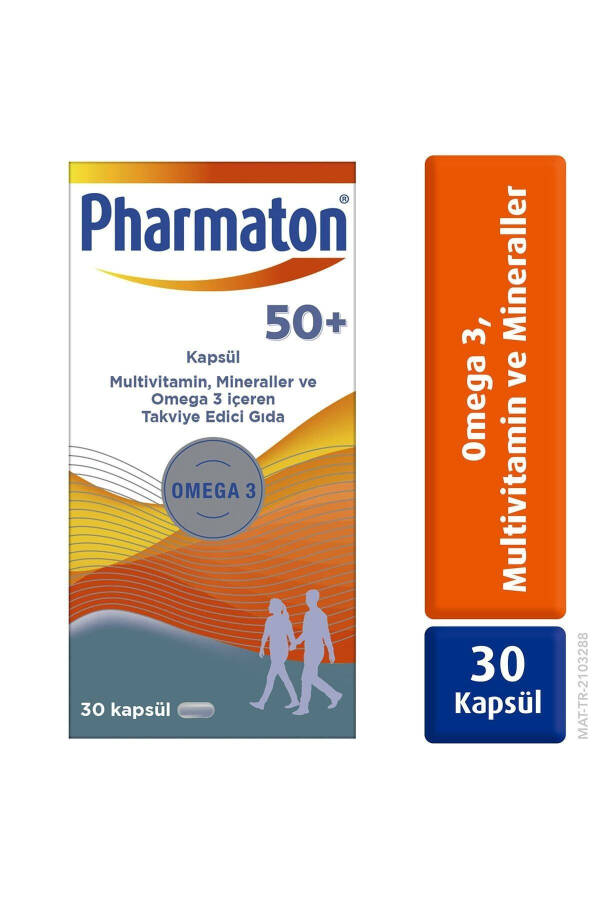 50 Plus 30 Kapsül - Omega 3 Multivitamin ve Mineraller - 5