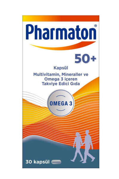 50 Plus 30 Kapsül - Omega 3 Multivitamin ve Mineraller - 9