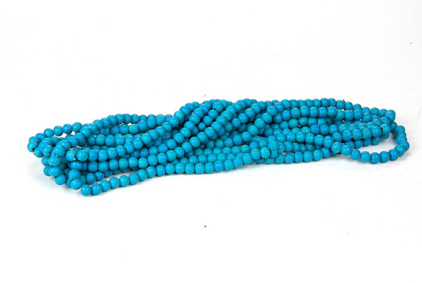 500 Beads Rose Scented Tasbih Blue - 2