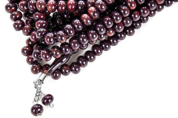 500 Beads Tasbih - Burgundy (Set) - 2