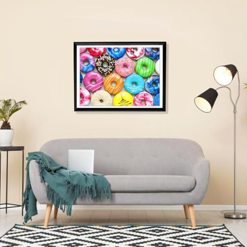 500 Pieces Jigsaw Puzzles Donuts for Adults and Teens and Kids Family Happy Gift Idea New - 5