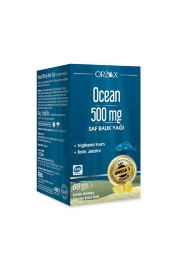 500mg Omega-3 Balık Yağı 60 Kapsül - 2