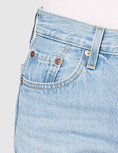 501 Crop, Straight Leg Jeans for Women-Luxor Ra-27W / 28L - 5