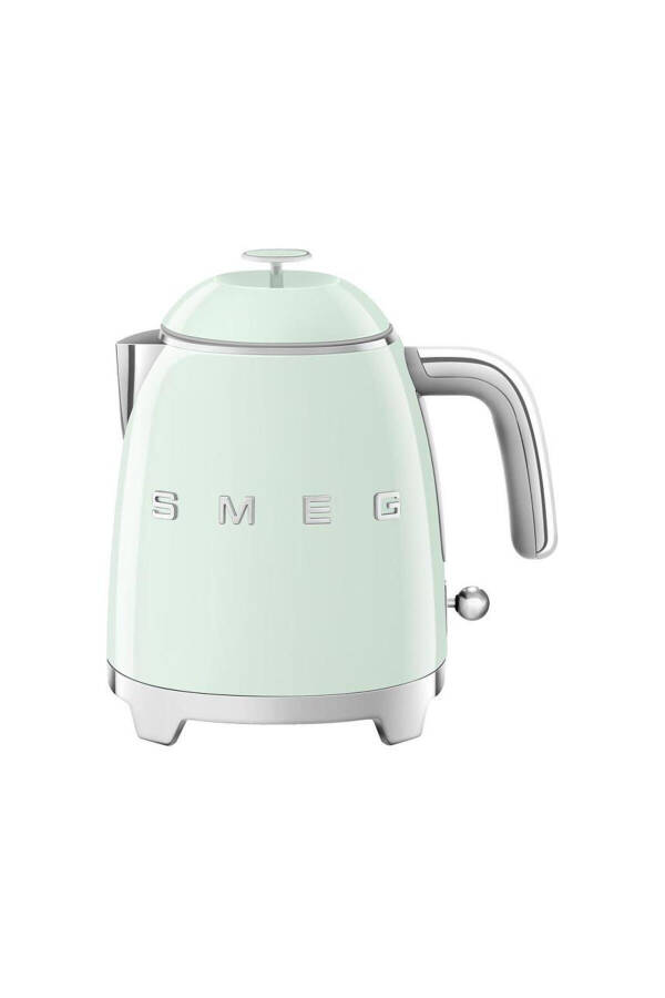 50s Style Klf05pgeu 0.8 Litre Pastel Green Mini Kettle - 1