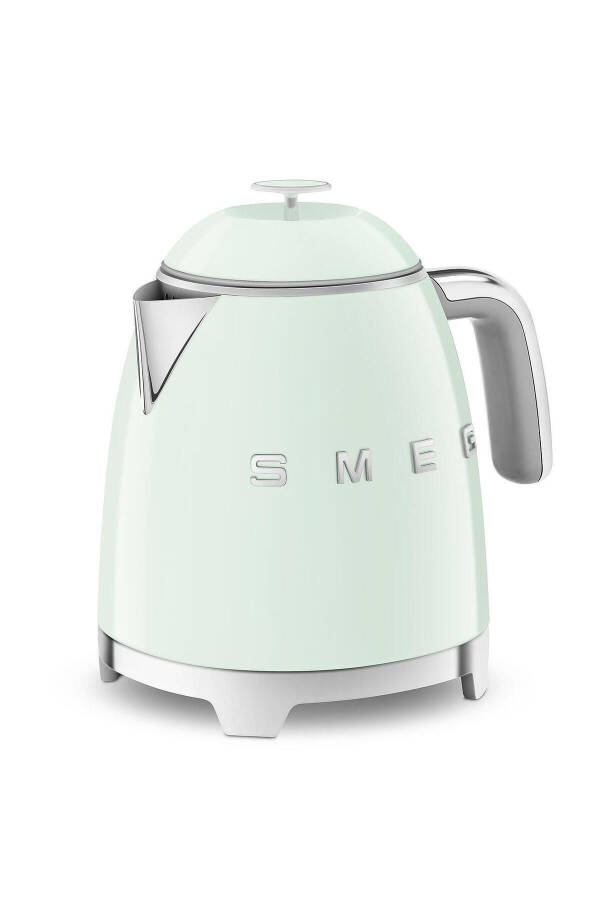 50s Style Klf05pgeu 0.8 Litre Pastel Green Mini Kettle - 4