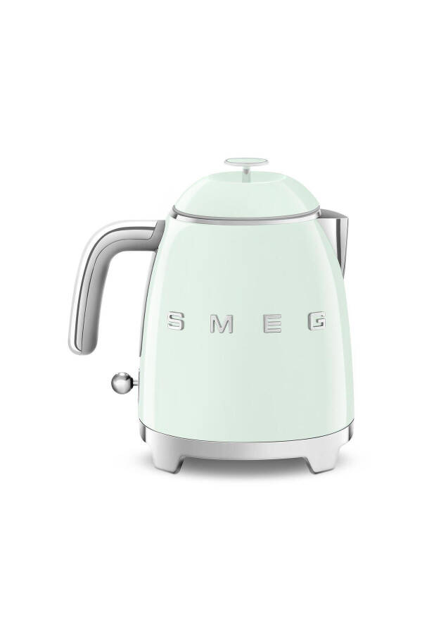 50s Style Klf05pgeu 0.8 Litre Pastel Green Mini Kettle - 6