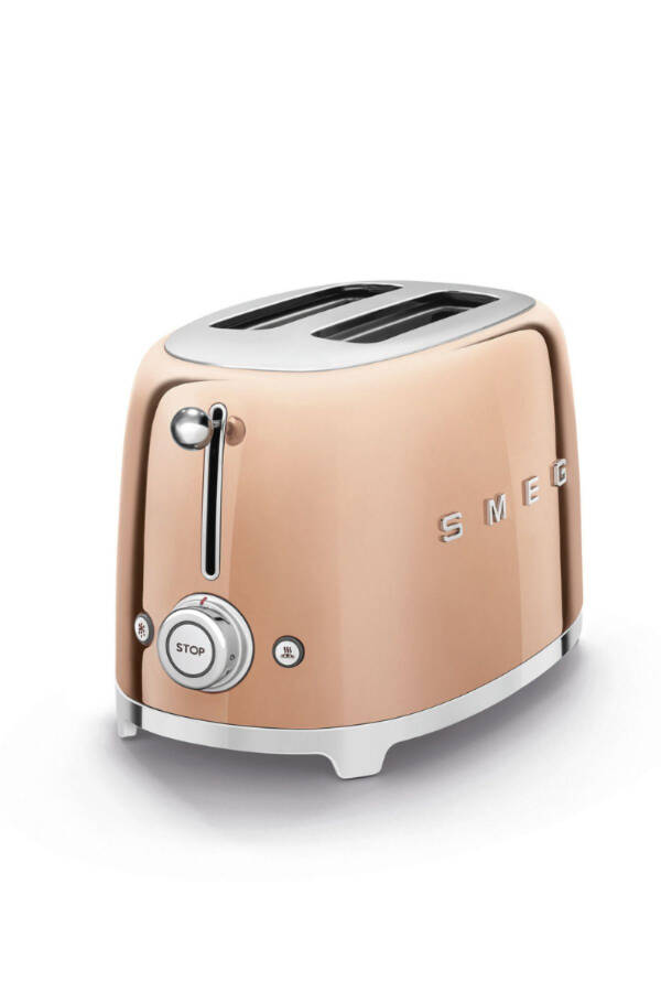 50's Style Special Edition Rose Gold Kettle and 1x2 Toaster Set - 6