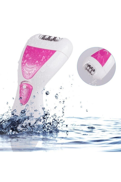 5201-yg Pro Model 4 in 1 Waterproof Epilator Device Hair Removal Machine Heel Rasp - 6