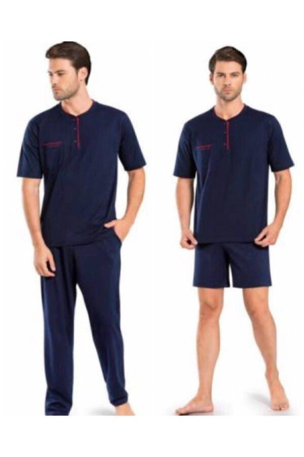 5370 Pajama Shorts 3-Piece Groom Gift Set - 1