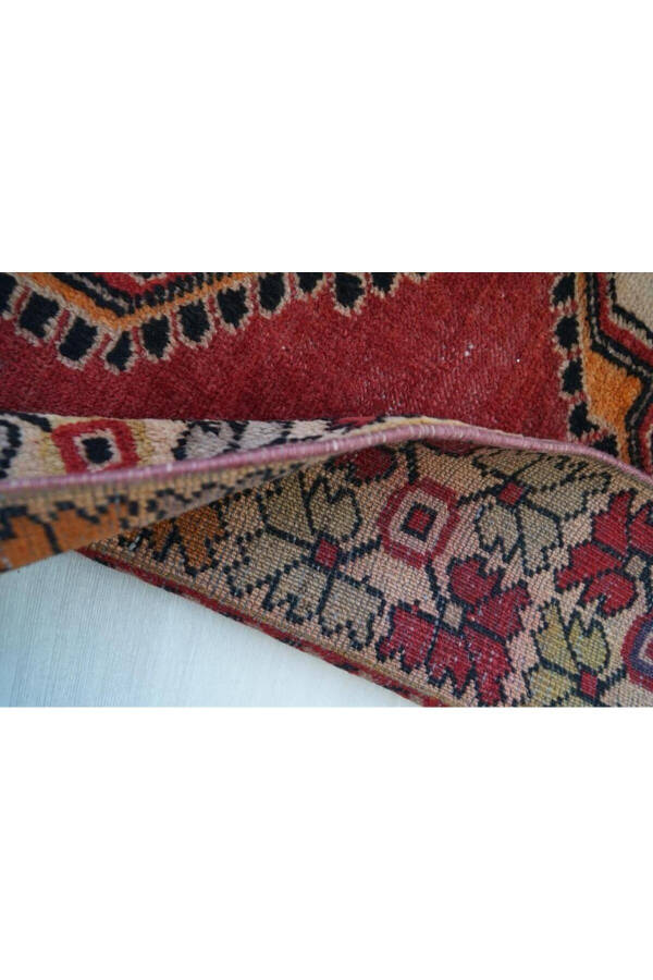 53x53 cm El Dokuma Küçük Boy Kapı Önü Kilim Harika Kondisyonlu Kilim - 6