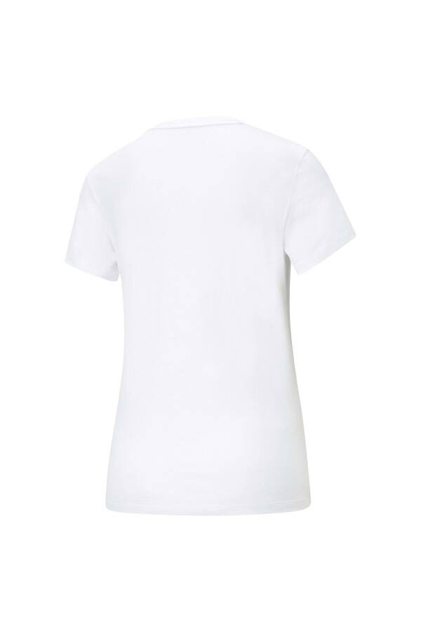 586774 Ess Logo Tee T-Shirt Women's White - 2