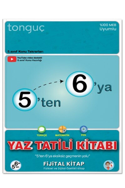 5'ten 6'ya Hazırlık Kitabı 9786257894210 - 1