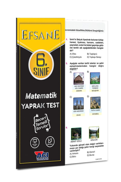 6. Sınıf Tüm Dersler Yaprak Test Seti - 9