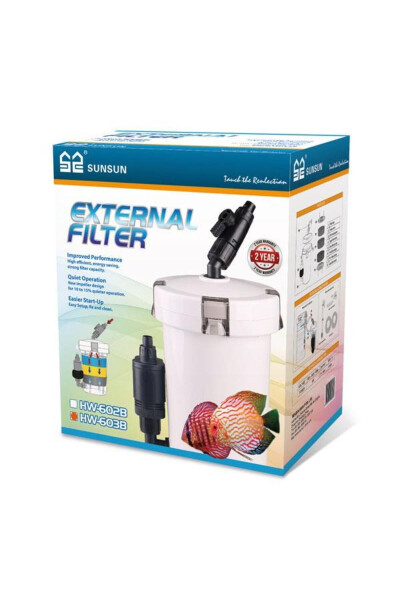 603b Aquarium Mini External Filter 400 L/h - 7