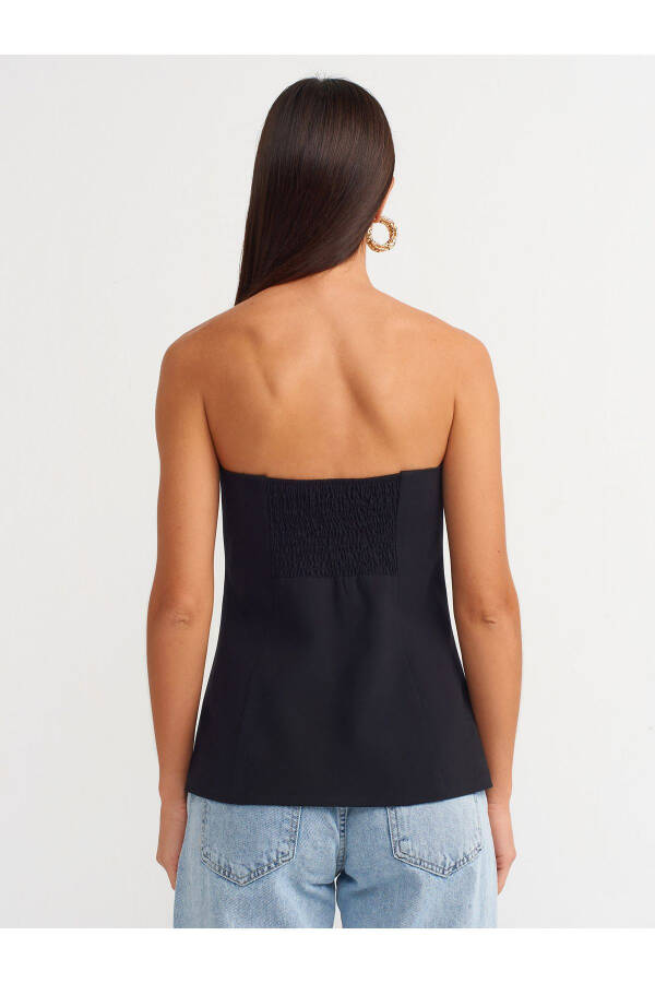 60549 Strapless Top - Black - 20