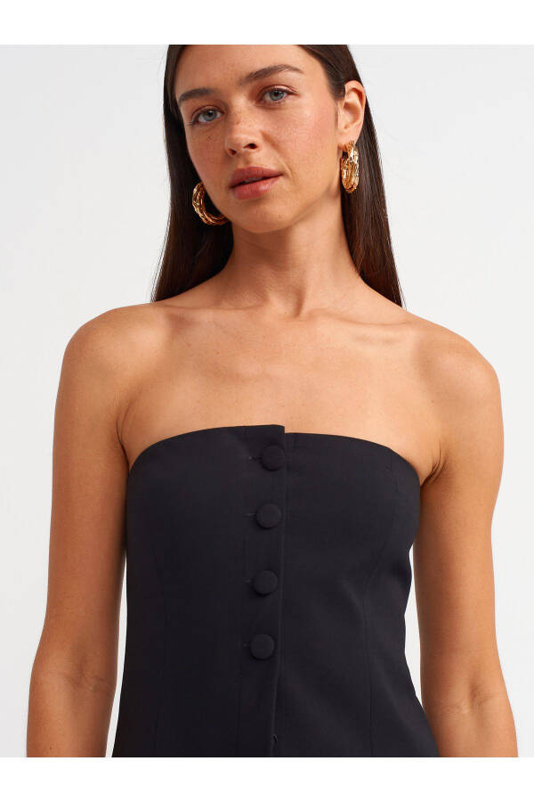 60549 Strapless Top - Black - 23