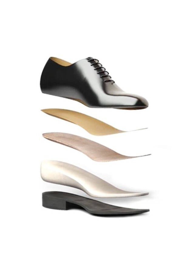 7/ 9 Cm Height Increasing Hidden Heel Handmade Accessory Detailed Oxford Men's Shoes Groom's Shoes - 11