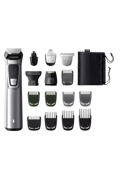 7000 Series 16 in 1 Hair, Face and Body Grooming Kit Wet Dry Use - 4