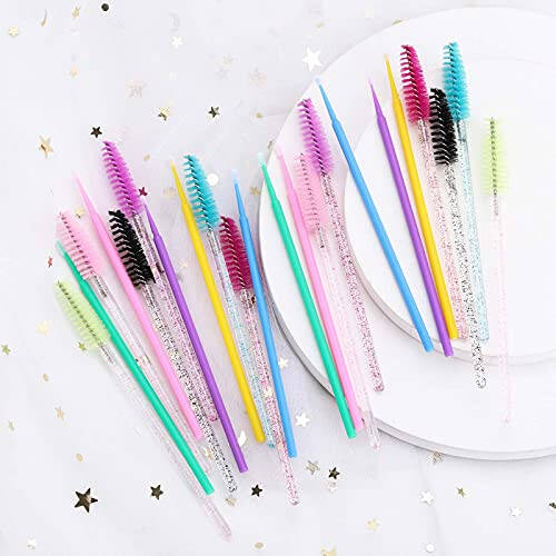 800 Pcs Disposable Micro Applicator Brush and Spoolies for Eyelash/Eyebrow Extension, Mascara Wands Tbestmax - 7