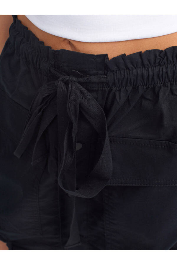 80851 Cargo Pocket Skirt - Black - 4