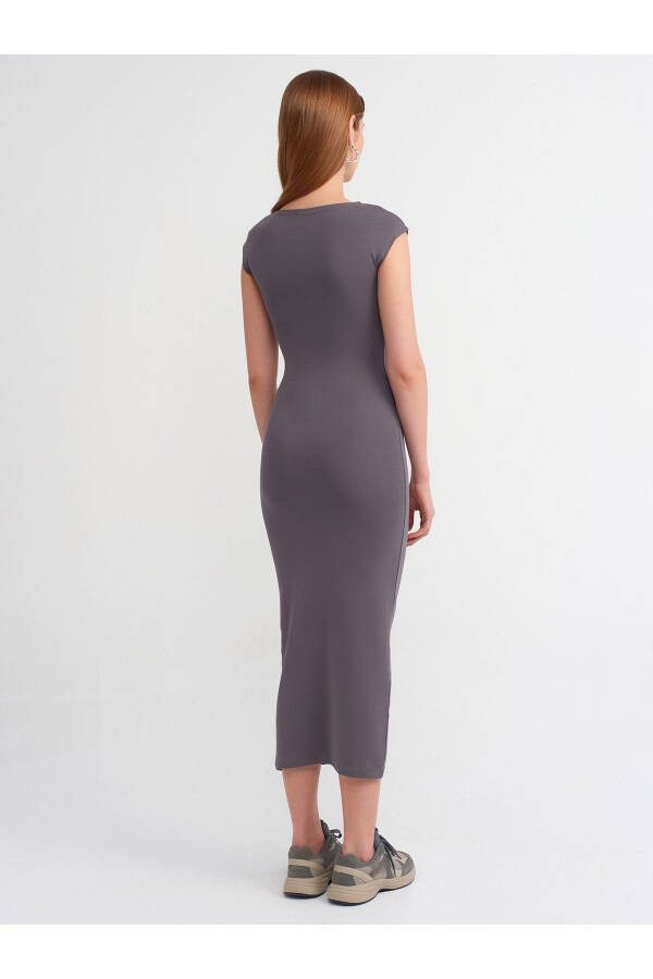 91097 Bodycon Dress - Smoke - 18