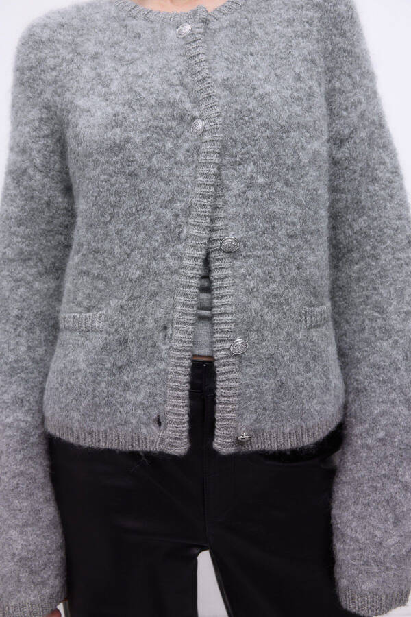 A cozy cardigan with wool blend. - 2