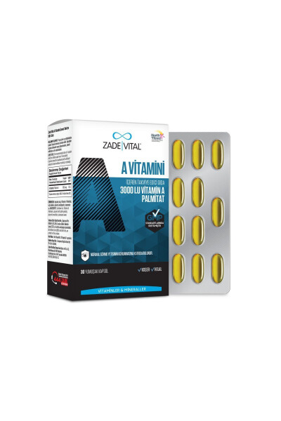 A Vitamini Blister 30 Kapsül - 7