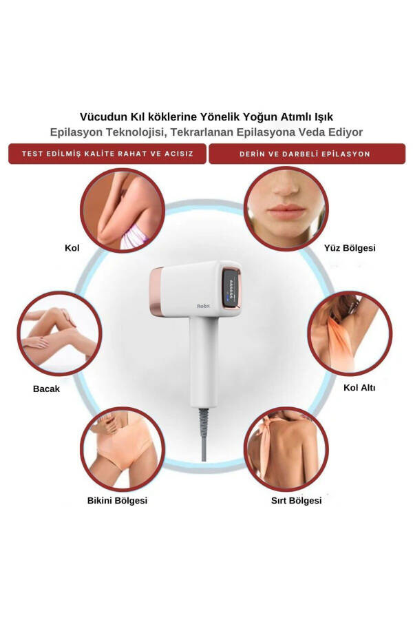 A2024 Yeni Nesil -fda-onaylı 1 Milyon Atım Bay&bayan Ipl Ağrısız Epilasyon Cihazı Ultra Seri Atım - 38