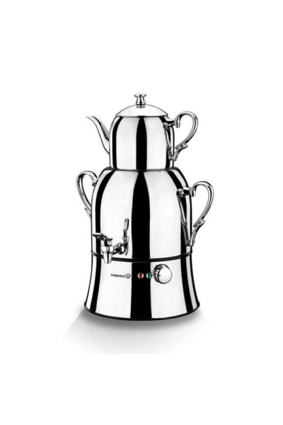 A334 Nosta Mega Stainless Steel/Chrome Samovar - 10