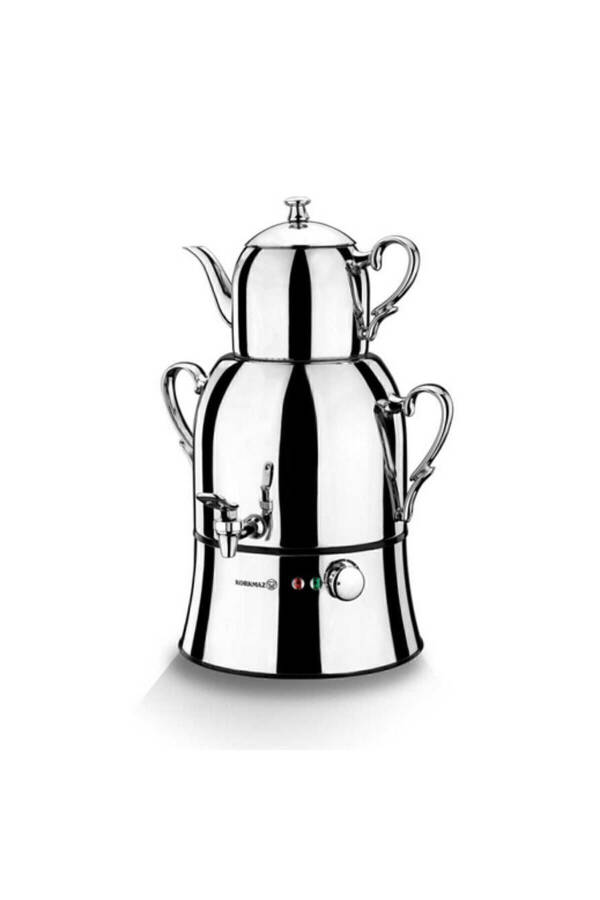 A334 Nosta Mega Stainless Steel/Chrome Samovar - 10