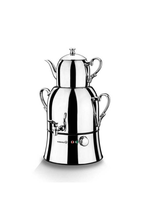 A334 Nosta Mega Stainless Steel/Chrome Samovar - 7