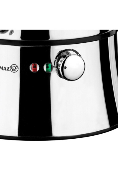 A334 Nosta Mega Stainless Steel/Chrome Samovar - 5